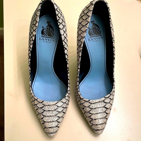 Lanvin Stiletto heels in python - Picture 1 of 4